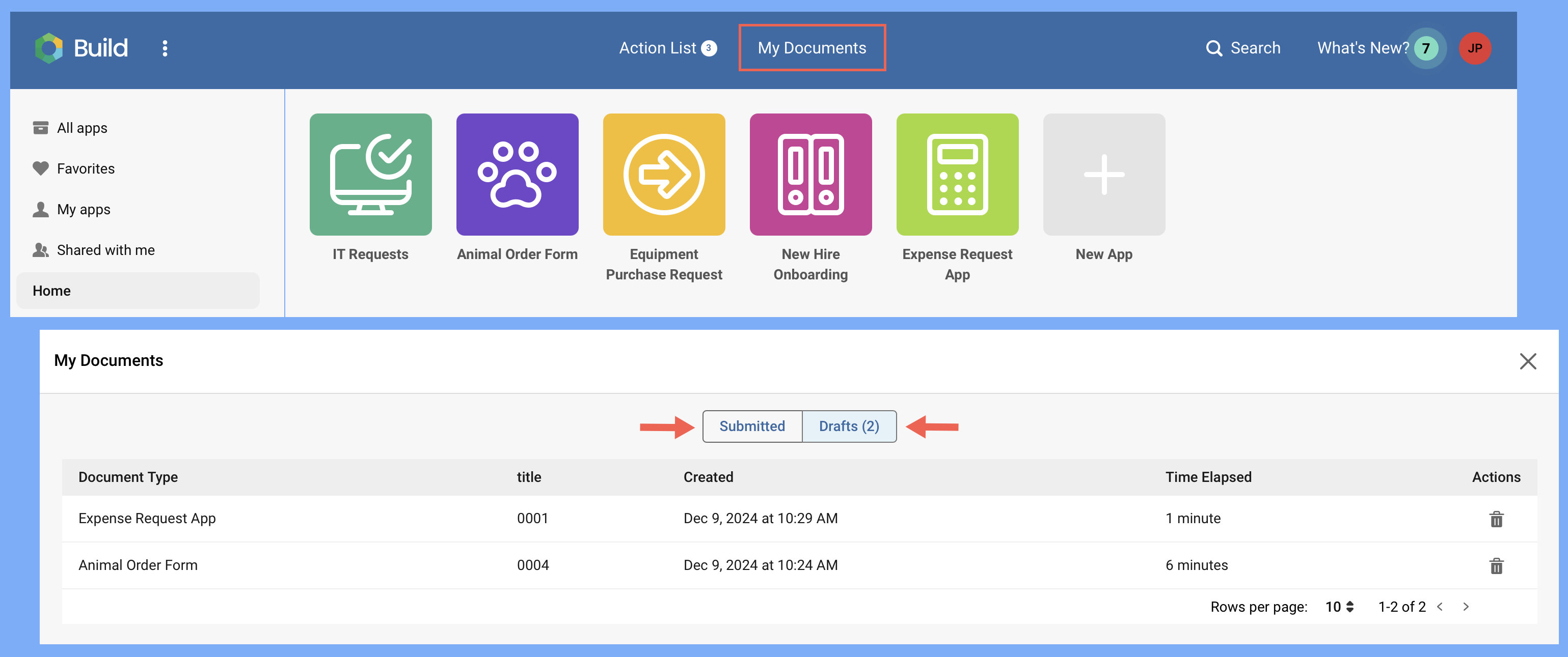 Screenshot showing where to locate My Documents