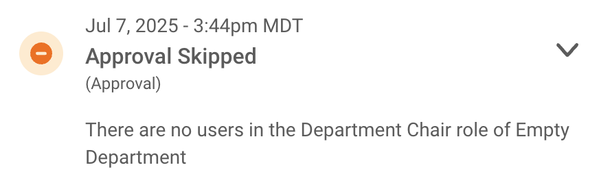 Platform - Workflow - Skipped Group when Empty