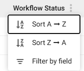 Platform - Sorting Options in Document List