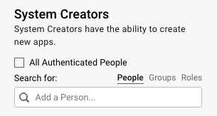 Screenshot of System Creators Assignments