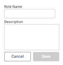 Screenshot of the options when adding a role