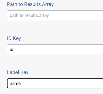 Build - Platform - Path to Results - ID Key - Label key