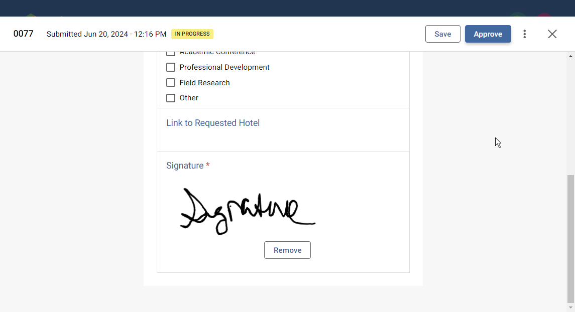 Gif showing a send back where a restart is needed