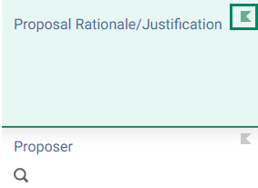 Form highlighting the product gadget designator