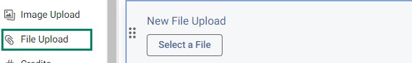 File upload gadget