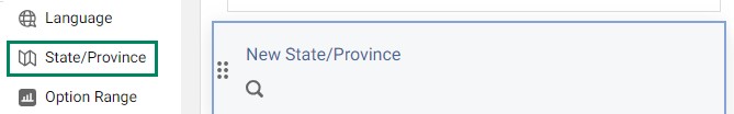 State/province gadget