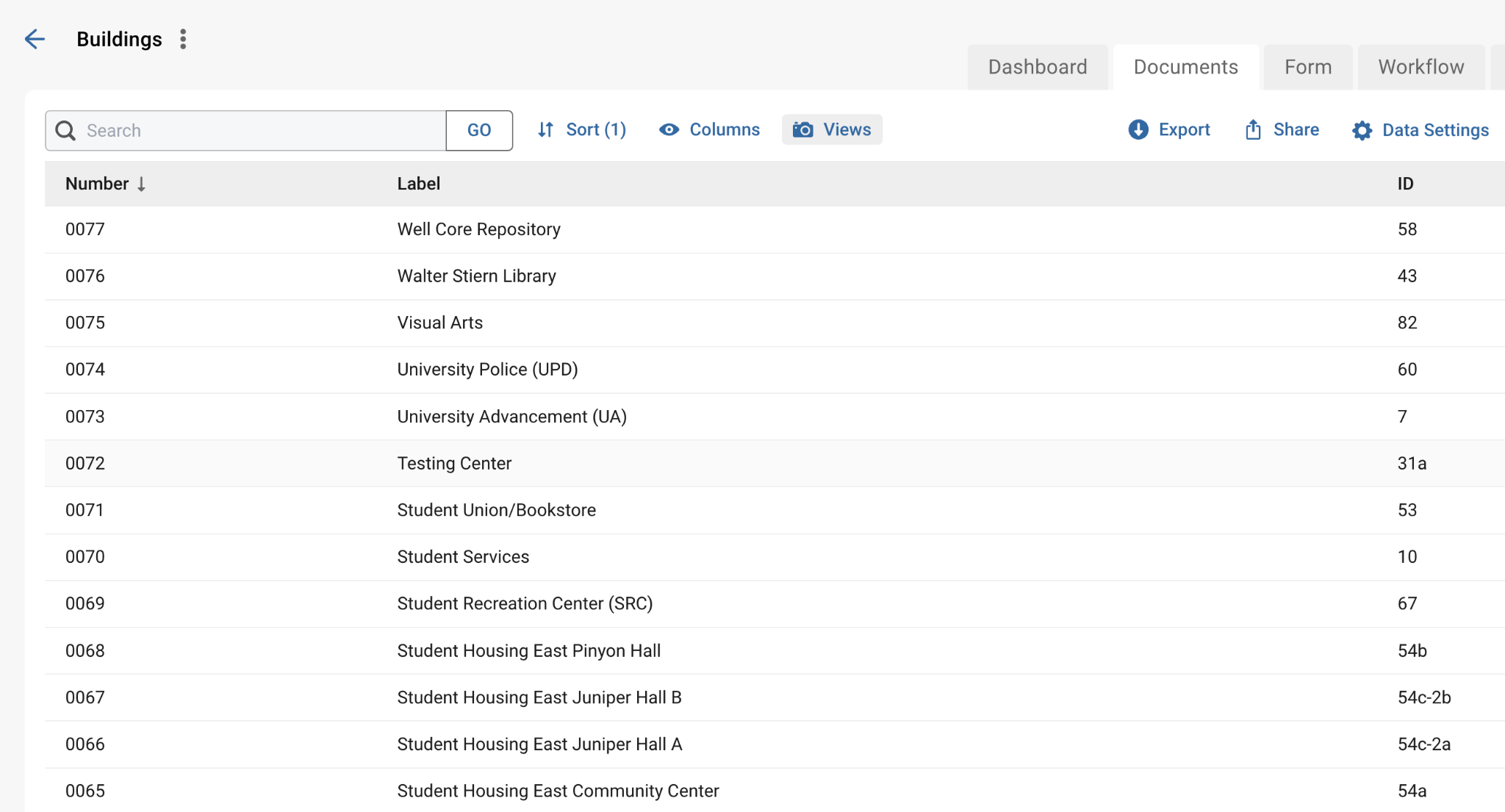 Platform - Data Sharing - Data Repo example 1