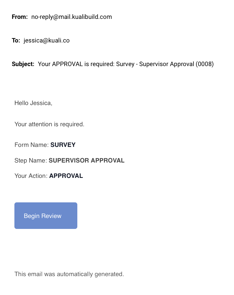 Platform - Workflow - Full Email Preview