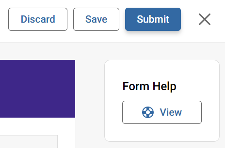 Platform - Form Help Link