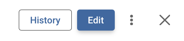 Platform - History - History button in document