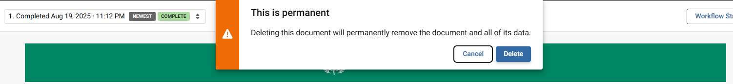 Academic Ops - Delete Rule Set