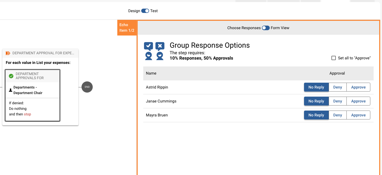 Platform - Advanced Group Response in Simulator