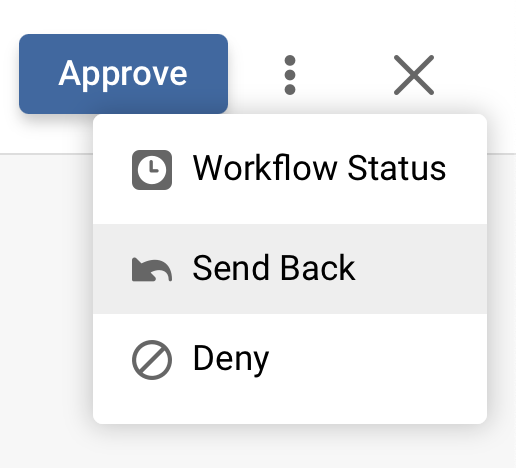 Platform - Approval Options