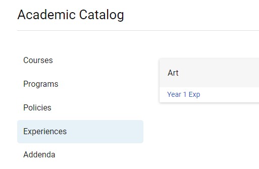 Classic - Experiences on Catalog