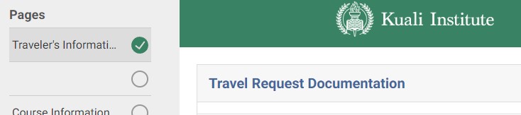 Custom Page title on a form