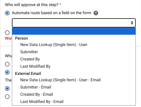 Platform - Automate based on field on a form 